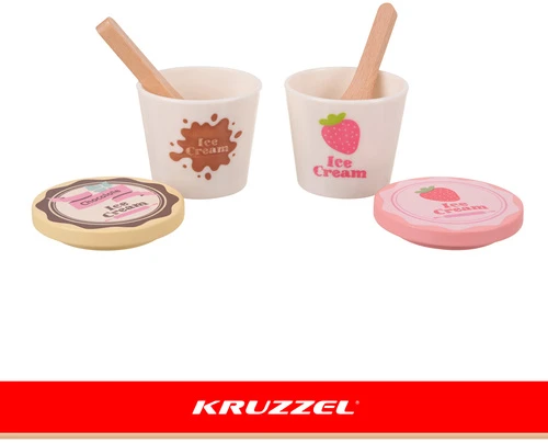 Lodziarnia drewniana - sklepik Kruzzel