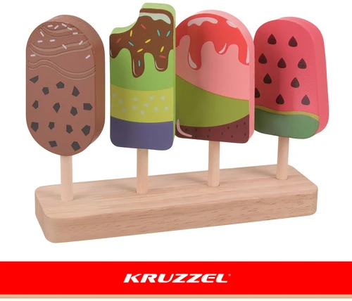 Lodziarnia drewniana - sklepik Kruzzel