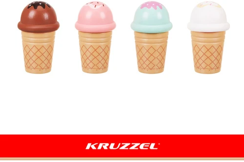 Lodziarnia drewniana - sklepik Kruzzel