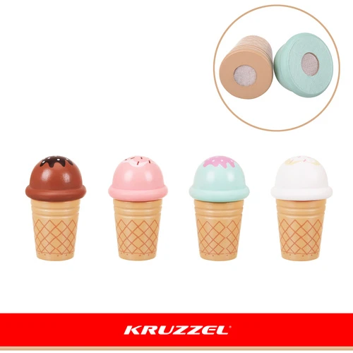 Lodziarnia drewniana - sklepik Kruzzel