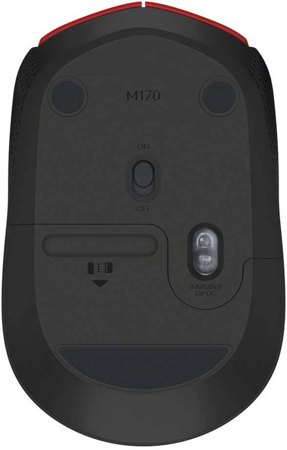 Pelė Logitech M171, raudona (910-004641)