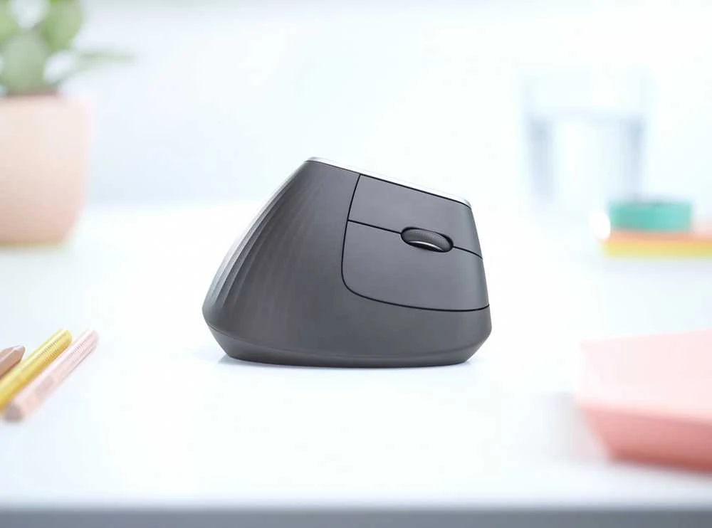 Belaidė pelė Logitech MX Vertical, pilka