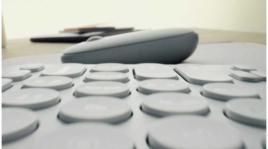 Klaviatūra ir pelė Logitech Pebble 2 Combo for Mac, grafito spalvos, US išdėstymas