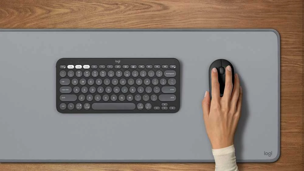 Belaidė pelė Logitech Pebble Mouse 2 M350s, Juoda