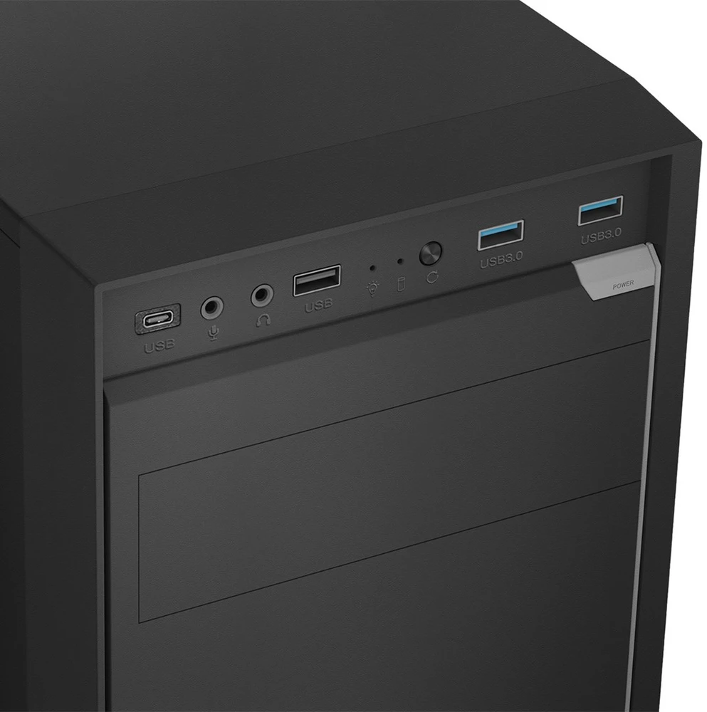 LOGIC CASE J23 PRO USB-C Juodas
