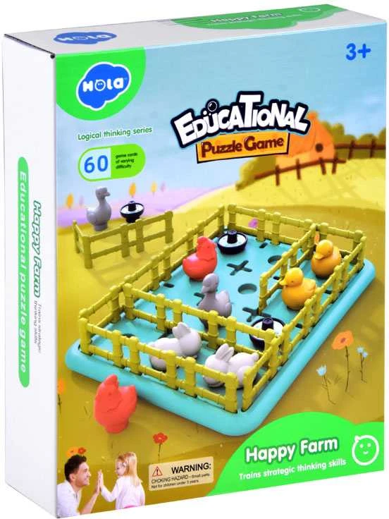 Jokomisiada Loginis ir edukacinis žaidimas „Happy Farm