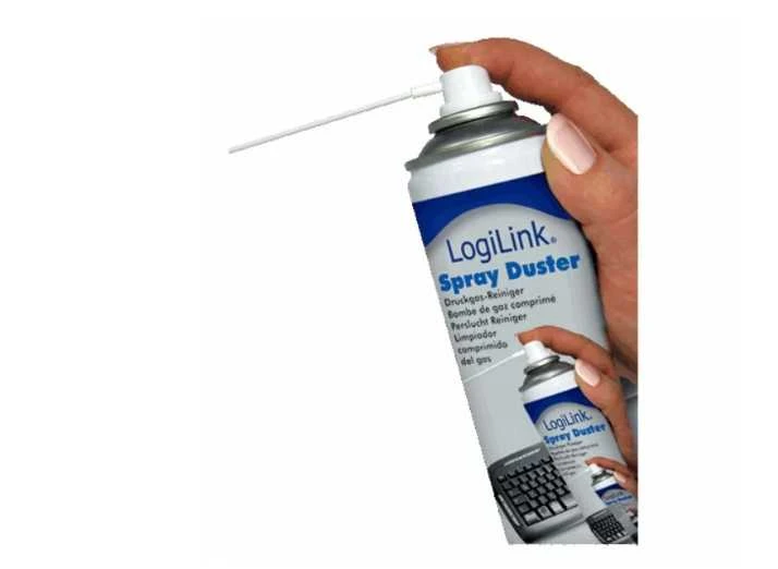 LogiLink Prisijungti | Valymas Duster Purškiklis (400 ml) | Suspausto oro valytuvas | 400 ml