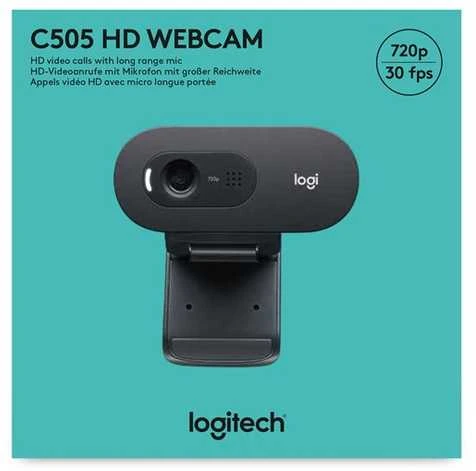 Internetinė kamera Logitech C505 HD webcam USB (960-001364)