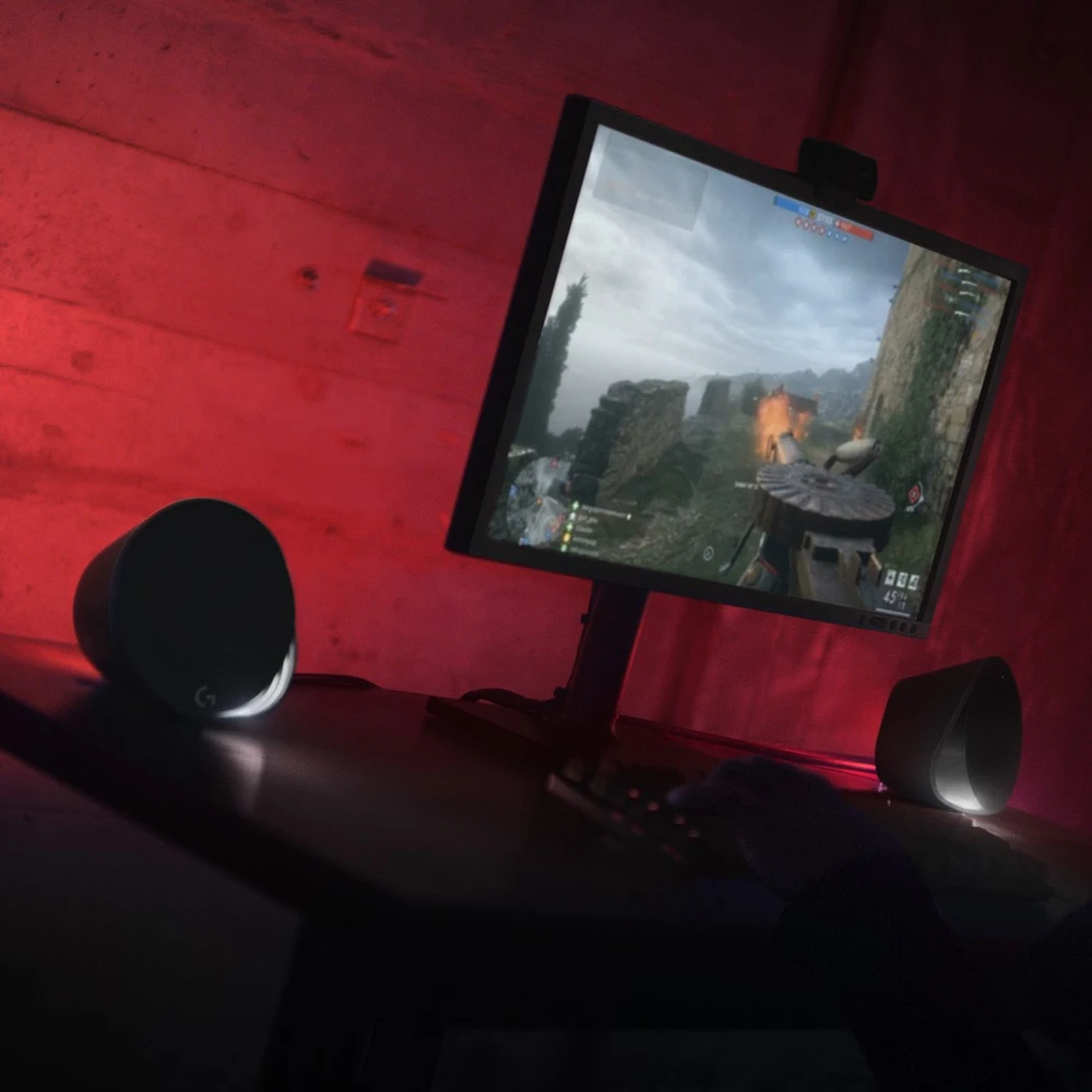 Kompiuterio kolonėlės Logitech G560 2.1 kanalai 120 W Juoda