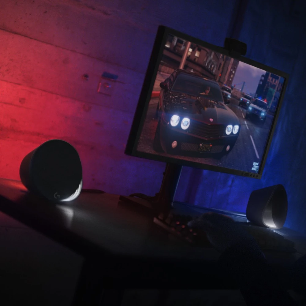 Kompiuterio kolonėlės Logitech G560 2.1 kanalai 120 W Juoda