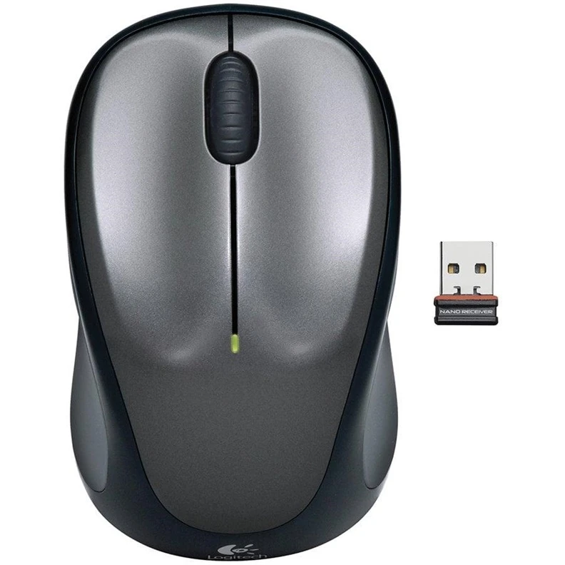 Belaidė pelė Logitech M235, Pilka