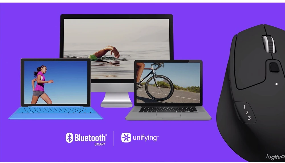 Optinė belaidė pelė Logitech M720 Triathlon