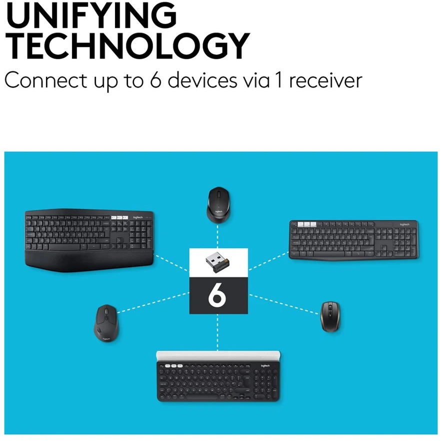 Optinė belaidė pelė Logitech M720 Triathlon