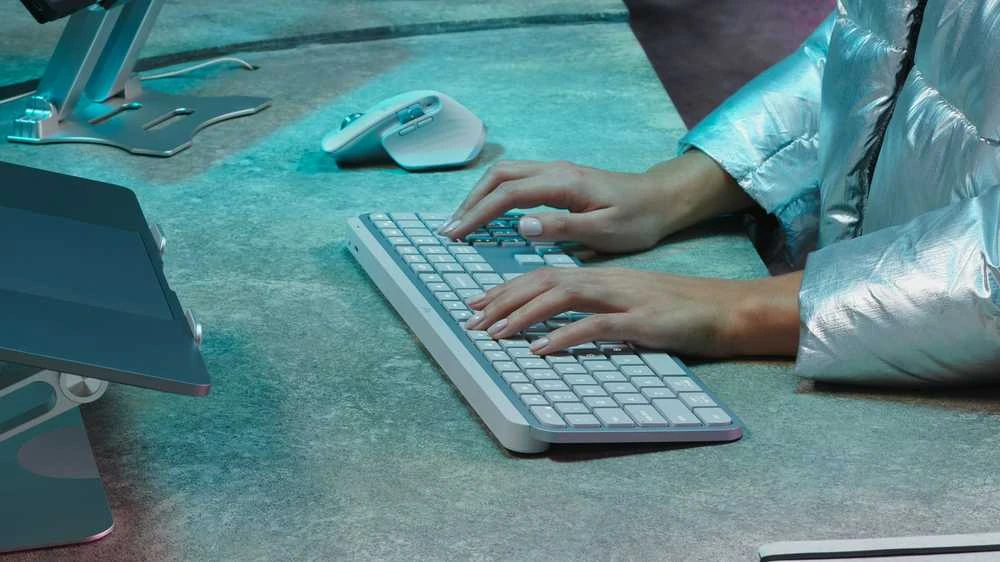 Belaidė klaviatūra Logitech MX Keys S, Išdėstymas: US (Qwerty)