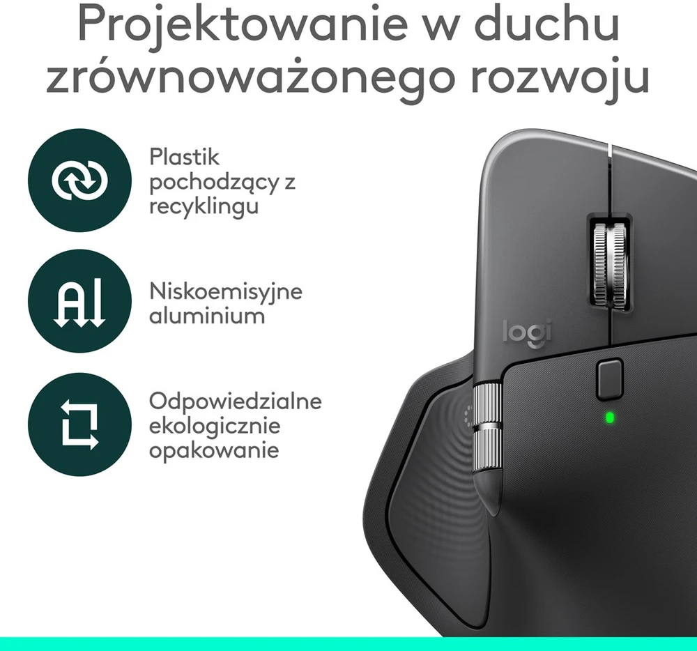 Pelė Logitech MX Master 4 verslui - Graphite
