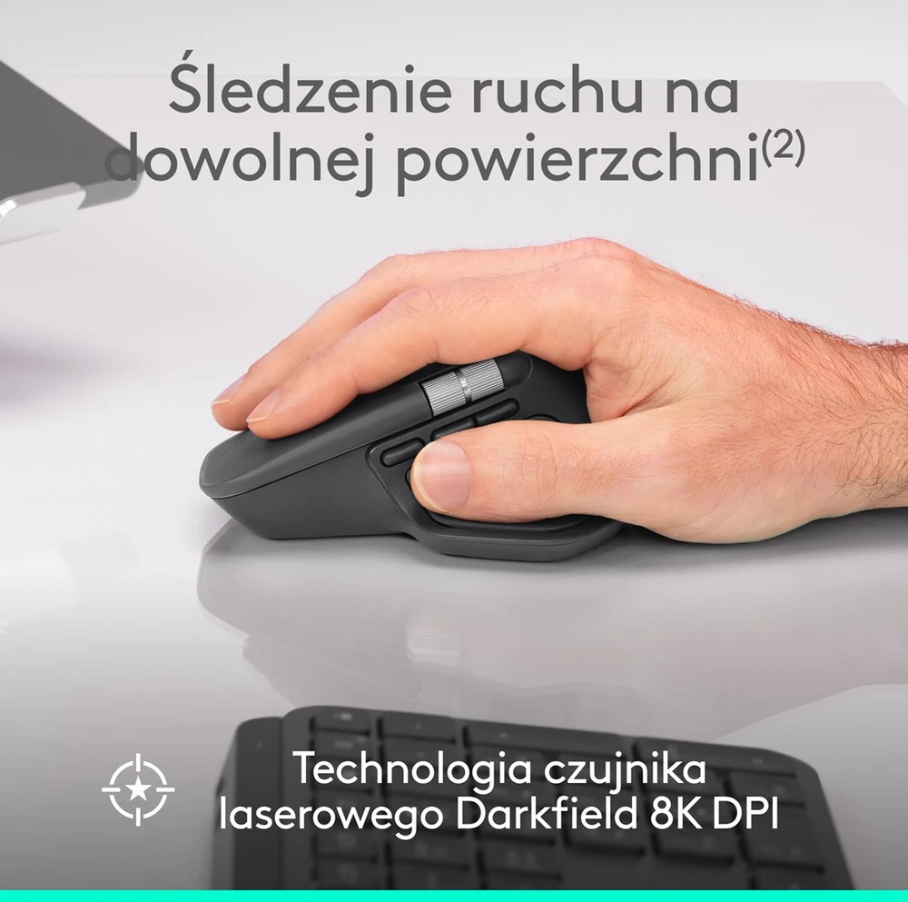 Pelė Logitech MX Master 4 verslui - Graphite