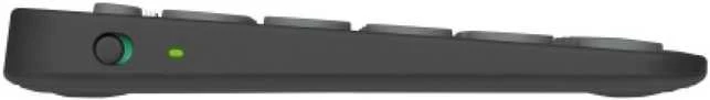 Belaidė klaviatūra Logitech PEBBLE KEYS 2 K380S, Grafito spalvos, Išdėstymas: US tarptautinis (Qwerty)