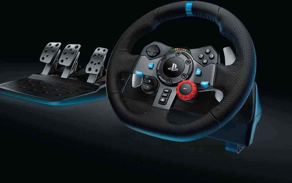 Žaidimų vairas Logitech G29 Driving Force PS5/PS4 PS3//PC Gaming steering wheel
