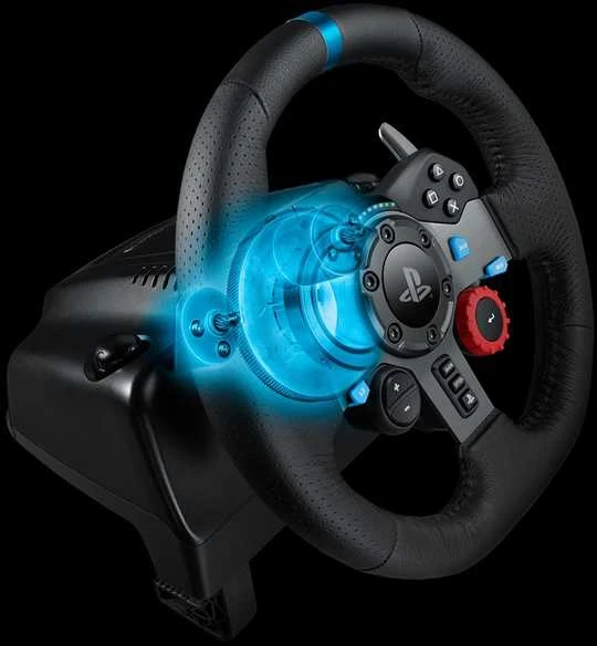 Žaidimų vairas Logitech G29 Driving Force PS5/PS4 PS3//PC Gaming steering wheel