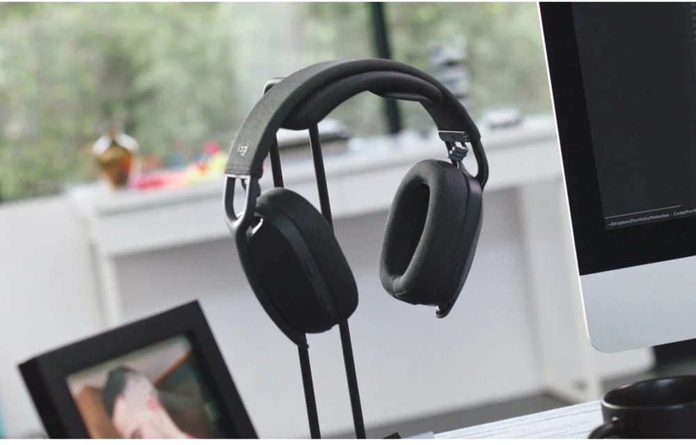 Logitech Zone Vibe 100 belaidės ausinės, Juodos