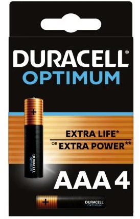LR03 4BL DURACELL OPTIMUM
