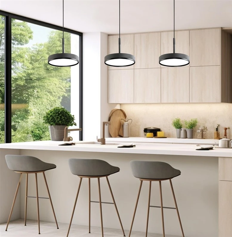 Viokef 24W LED pakabinamas šviestuvas DON, pilkas, 3000K, 4300300