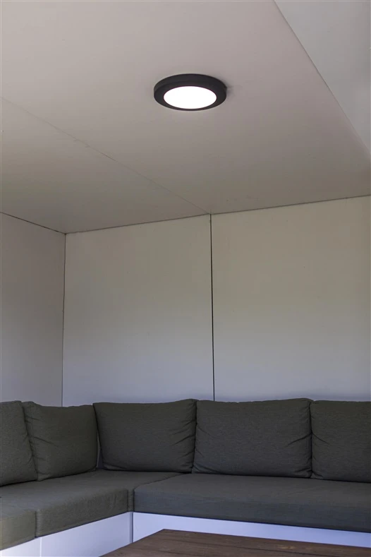 Sieninis šviestuvas Šviestuvas Lutec KAYAH 6392202457, 16.1W, LED, IP54