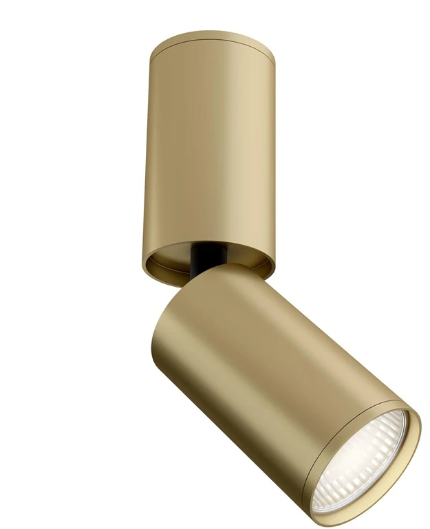 Lubinis šviestuvas Maytoni Focus S, GU10, 10 W, aukso