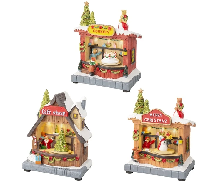 Lumineo Christmas decoration with LED. 487204. 18.5 cm. 9.5 cm