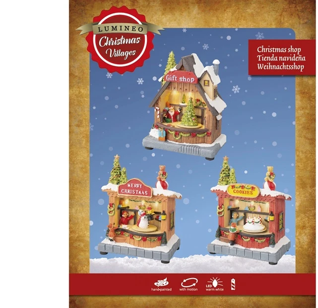 Lumineo Christmas decoration with LED. 487204. 18.5 cm. 9.5 cm