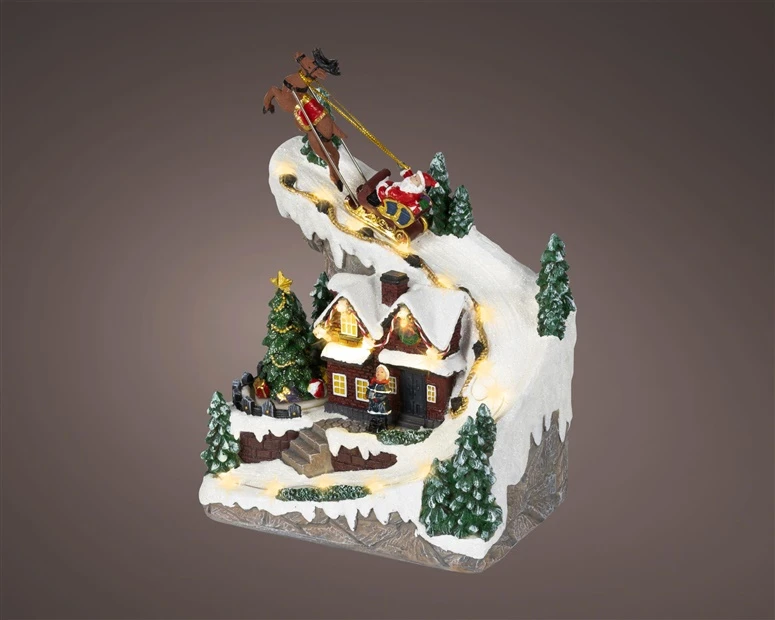 Lumineo Christmas decoration with LED. 487367. 23.5 cm. 11.5 cm
