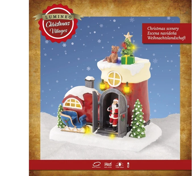 Lumineo Christmas decoration with LED. 487882. 23.5 cm. 14.5 cm