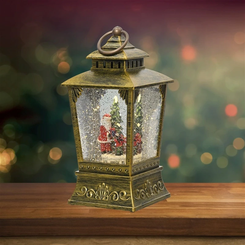 Lumineo Decoration "Lantern" with LED. 488891. 24 cm. 11.5 cm