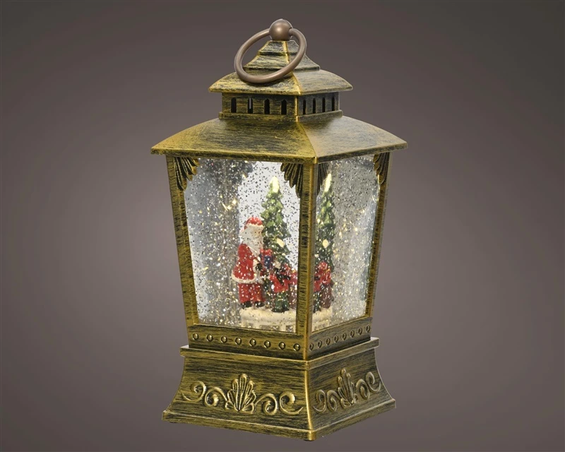 Lumineo Decoration "Lantern" with LED. 488891. 24 cm. 11.5 cm