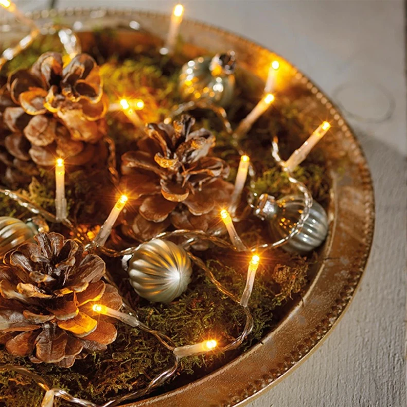 Lumineo Durawise string lights. 497171. 14.3 m. warm baltas. 192 LED