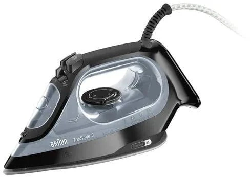 BRAUN TexStyle 3 Garų lygintuvas SI 3055 BK, Juodas