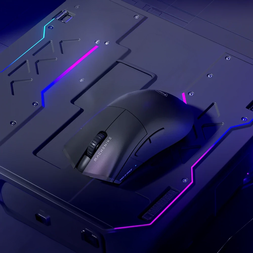 Machenike L8 Max Wireless Pelė žaidimams with Charging Station - Juodas