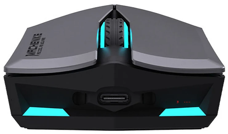 Machenike M721 Belaidė pelė žaidimams 10000 DPI with RGB pašvietimas - Juodas
