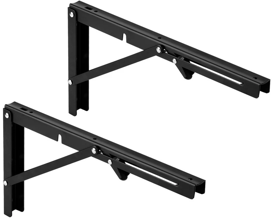 Maclean Folding Wall Shelf Bracket, min. 250 mm, max. 500 mm, max. 50 kg, 2 pieces, MC-194