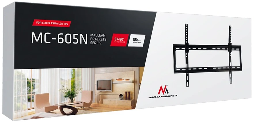 Maclean Televizoriaus laikiklis MC-605, 32-70 col., 55 kg, max VESA 600x400