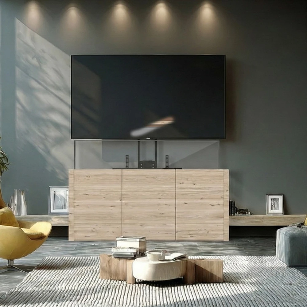 Elektrinis ištraukiamas televizoriaus laikiklis Maclean MC-866 | 37''-65'' | maks. 50kg | VESA 600x400