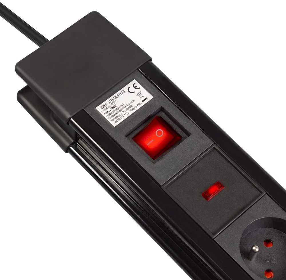 MACLEAN MCE11 Maclean MCE11 Power Strip 8 lizdas su jungikliu
