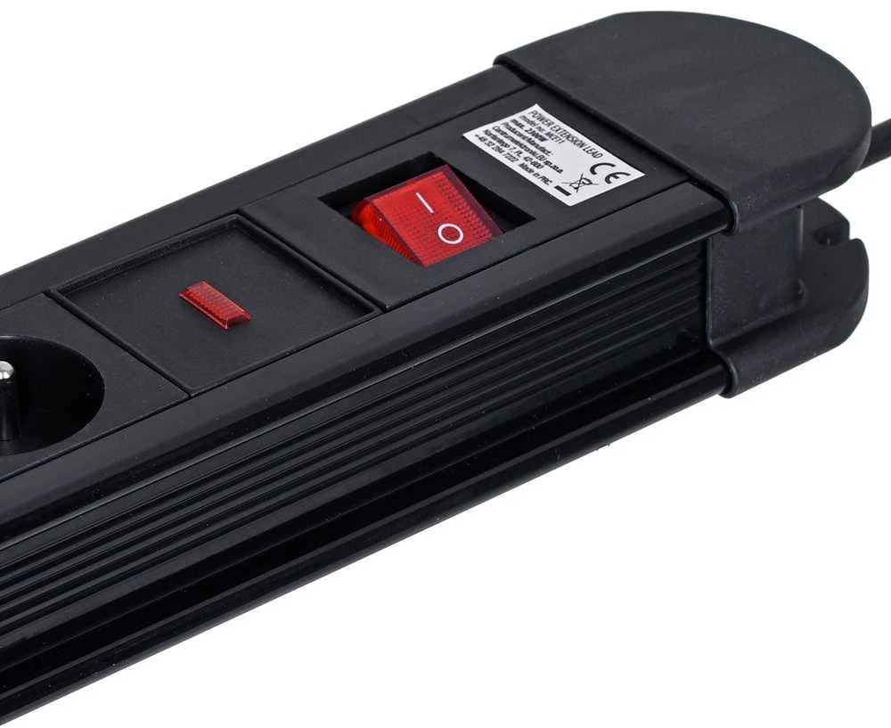 MACLEAN MCE11 Maclean MCE11 Power Strip 8 lizdas su jungikliu