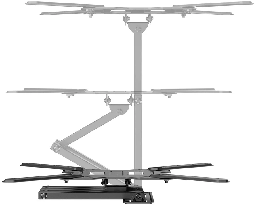 Laikiklis „Maclean“ televizoriaus arba monitoriaus laikiklis/pakabiklis, maks. 23–65", maks. apkrova 30 kg, universalus, maks. VESA 400x400, MC-759 N