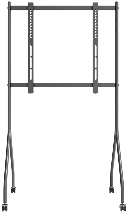 Laikiklis Stand „Maclean“ televizoriaus stovas/vežimėlis, ant ratukų, 37–80", maks. apkrova 50 kg, maks. VESA 600x400, juodas, MC-180 B
