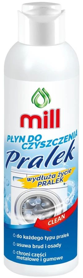 Madonis Milli skalbimo mašinos priežiūros rinkinys.