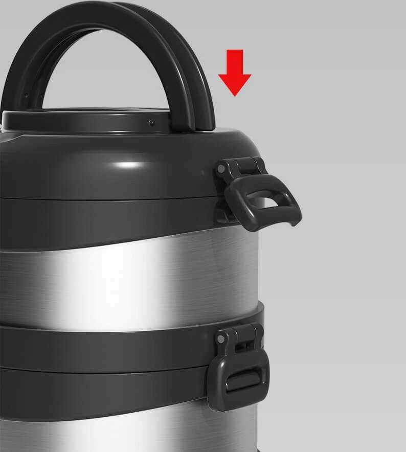 Maestro MR-1635-150 Thermos juodas, steel