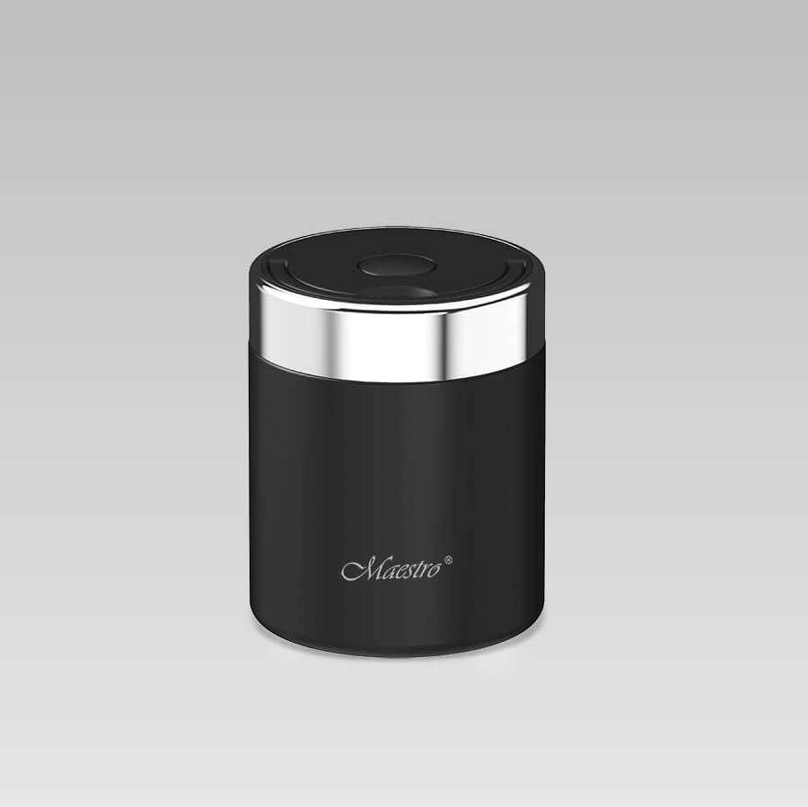 Maestro MR-1649-50-Baltas Food thermos 0.5 l Juodas
