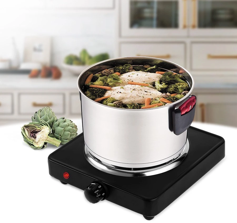 Maestro MR-770-1 hob 1000W Juodas Countertop 1 zone(s)