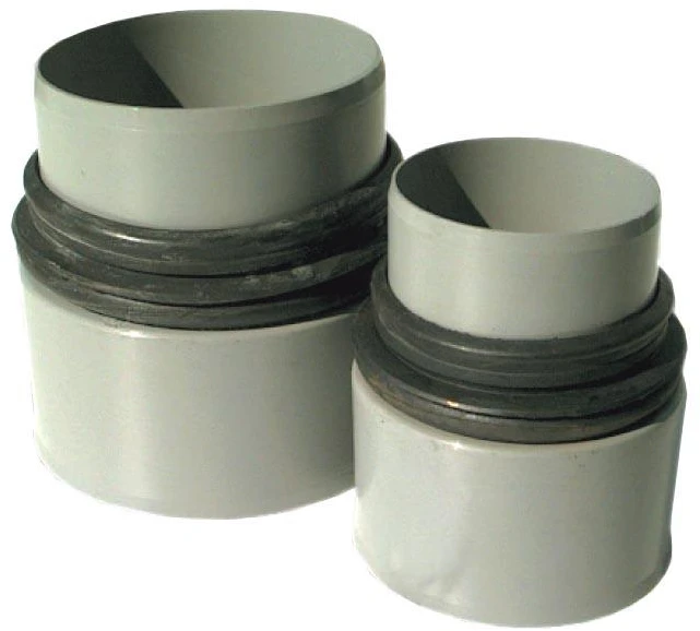 Magnaplast Coupling with cast iron pipe internal D50